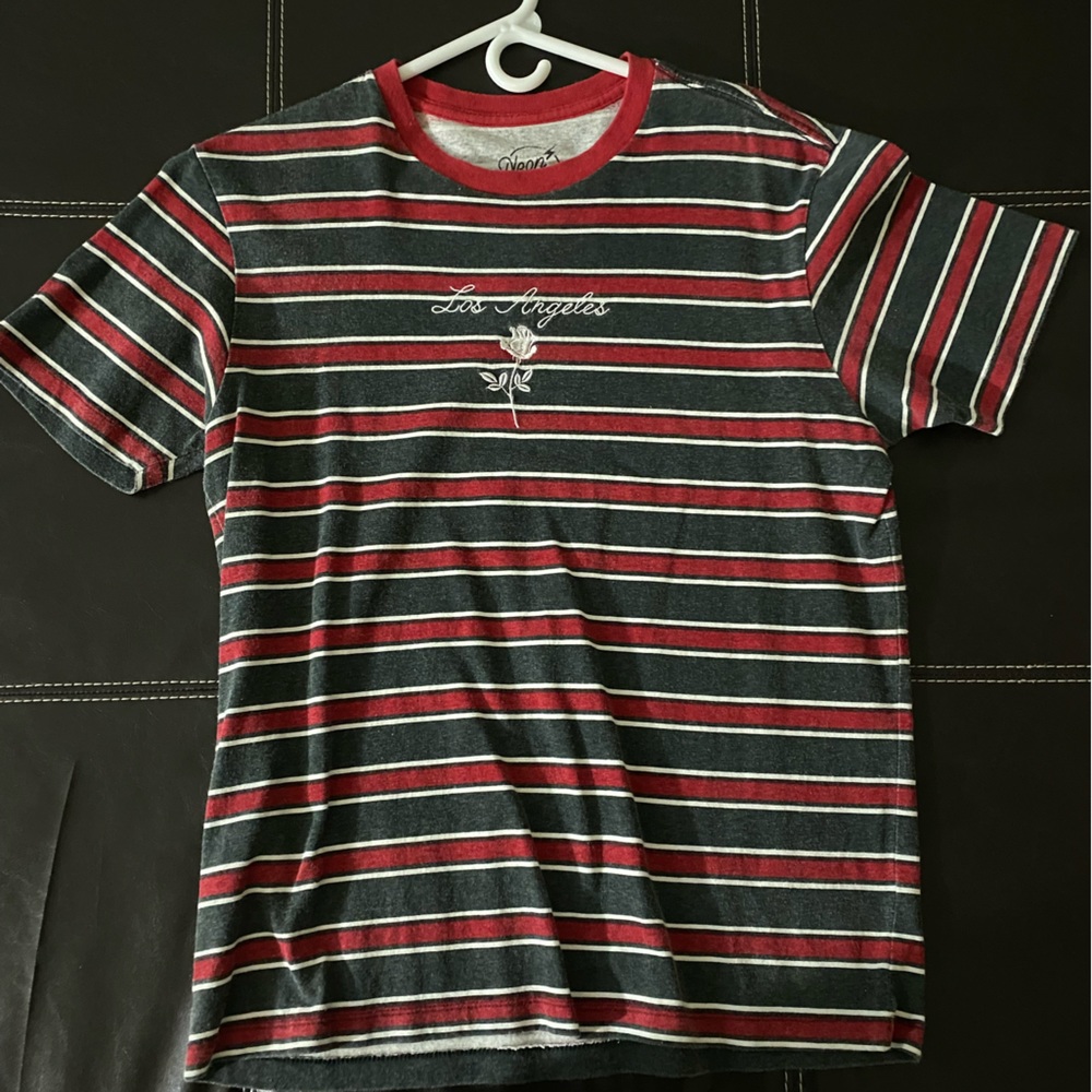 Los Angeles Rose Striped Shirt